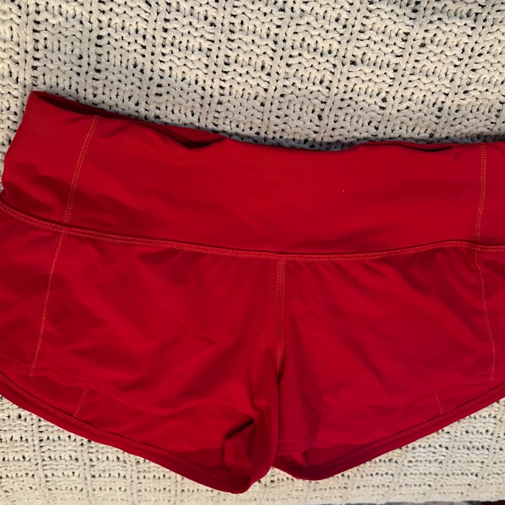 Lululemon Speed Ups Size 0, LR 2.5 inch